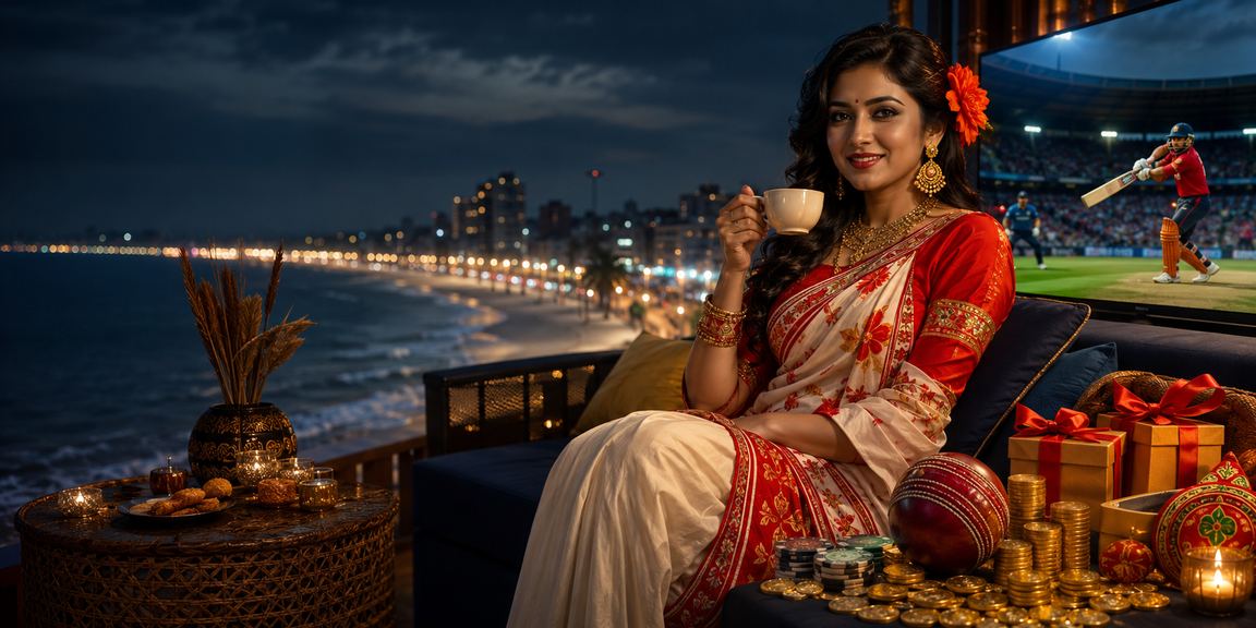 চট্টগ্রামে পহেলা বৈশাখের উৎসবে bk9 ক্রিকেট বেটিং উপভোগ করছেন একজন ব্যবহারকারী