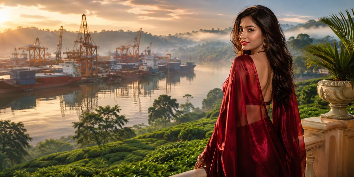 খুলনার চা বাগানের প্রেক্ষাপটে bk9 রিবেট বোনাস উপভোগ করছেন একজন ব্যবহারকারী