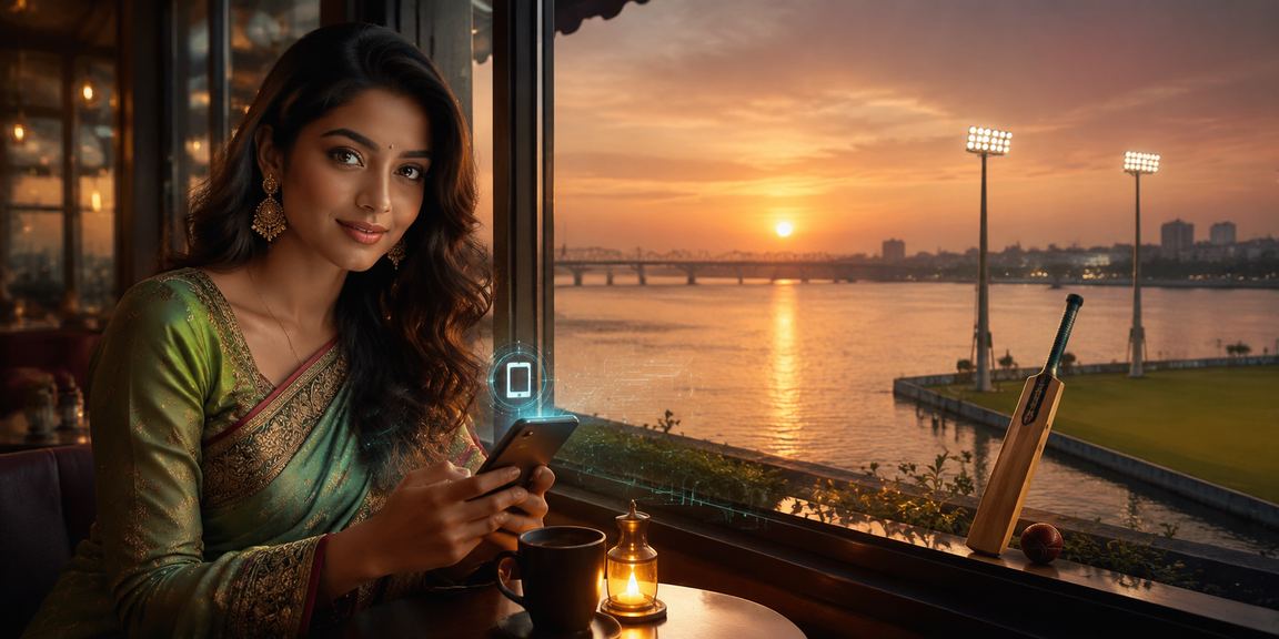 রংপুরের একজন বাংলাদেশি মডেল মোবাইলে bk9 ক্রিকেট বেটিং করছেন